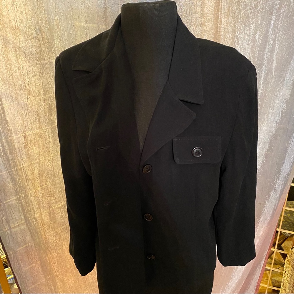 Montee Collection vintage black blazer